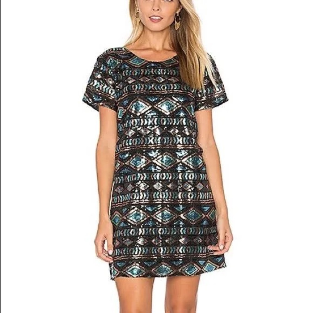 NWT Show Me Your Mumu Tallulah Sequin Shift Dress